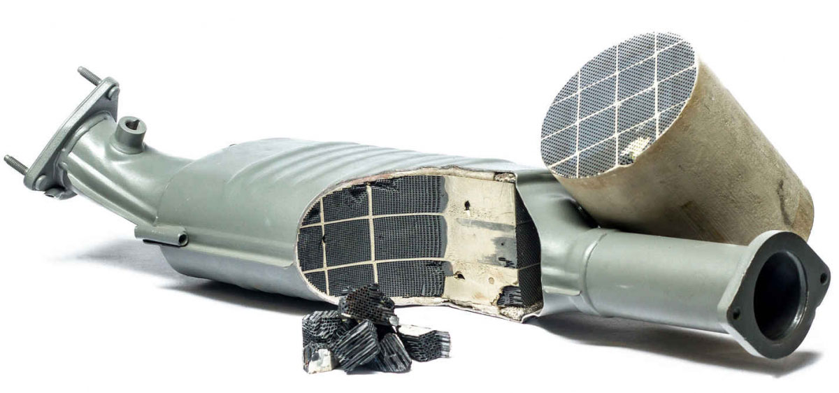 Види автомобільних каталізаторів