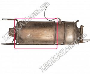 LEOKAT Викуп каталізаторів - Alfa Romeo - Fiat - Lancia - Fiat Croma 1.9 JTD - Сажовий фільтр (DPF) - 55187619 51863316 (DPF) 2356001050 / ARVIN / EMCON