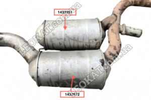 LEOKAT Викуп каталізаторів - BMW - BMW 5 Series - Інші - 1432972 2057448001 / Exhaust