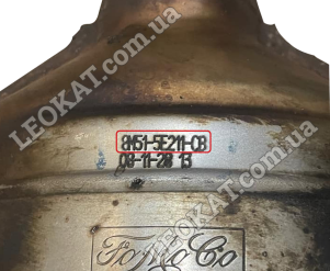 LEOKAT Викуп каталізаторів - Ford - Volvo - Volvo V50 2.0 D - Кераміка - 8M51-5F297-DA 8M51-5E211-CB 2CDFO35