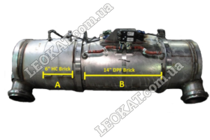 LEOKAT Викуп каталізаторів - Unknown/None -  - Сажовий фільтр (DPF) - A02U538 2880574 / 2871462 / C629356 / 3 part case